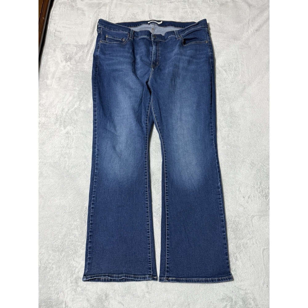 Levis 725 Jeans Womens‎ 22W Blue Bootcut High Rise Medium Wash Denim 44x30